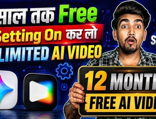 Google AI से FREE में Unlimited Video बनाएं | Google Gemini AI 12 Mon…