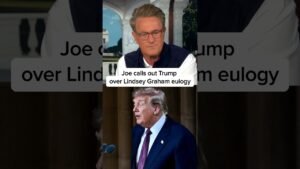Joe calls out Trump over Lindsey Graham eulogy