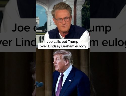 Joe calls out Trump over Lindsey Graham eulogy