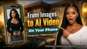 Google Flow on Mobile — Create AI Images & Animate Them Free on Your