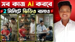 Ai ভিডিও তৈরিAi Video Generator Free | Ai Video Kivabe Banabo | How …