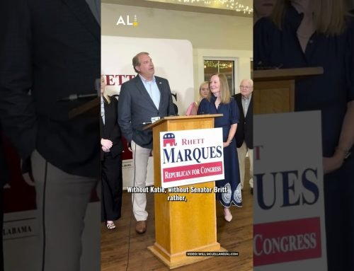 Rhett Marques thanks Trump and Britt following victory in District 2 primary