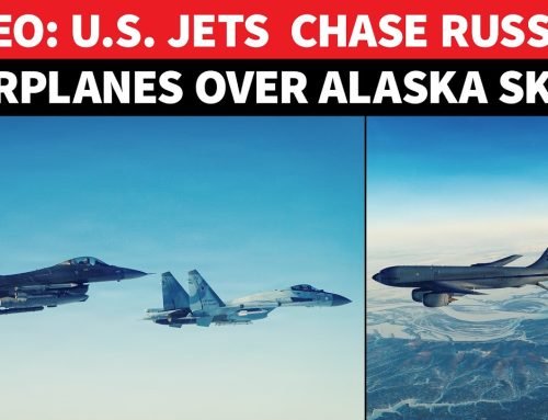 ON CAM: Russian Warplanes BREACH Alaska Air Defense Zone; U.S. Jets Chase Them Out | WATCH