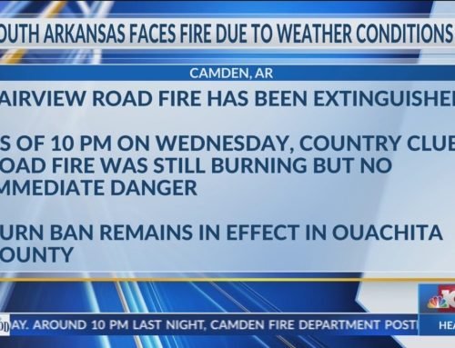 NBC 10 News Today: South Arkansas faces fire due to weather condition…