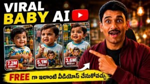 How to Make VIRAL Baby AI Videos FREE | Gemini Omni Flash AI Tutori…