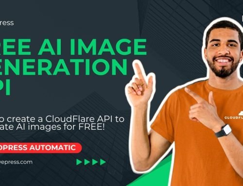 How to create free AI images generator API using CloudFlare workers