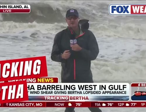 Tropical Storm Bertha Lashes Gulf Coast With Squalls And Coastal Flooding