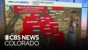 High fire danger across Colorado with warm, windy and dry conditions