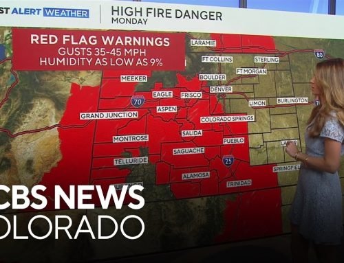 High fire danger across Colorado with warm, windy and dry conditions