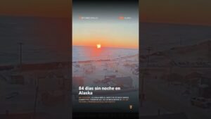 🌅 En Utqiagvik, la ciudad más septentrional de Estados Unidos, comenzó uno de los fenómenos…