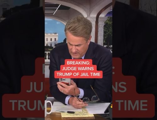 BREAKING: Judge warns Trump of jail time