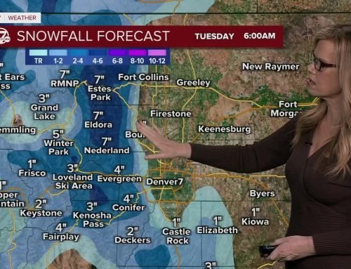 Big changes for Monday- cold air, rain, and snow