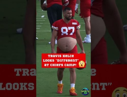 Travis Kelce Looks Completely Different This Season 😲 #NFL #TravisKelce #Chiefs