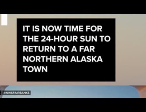 24-hour sun to return to a far northern Alaska town