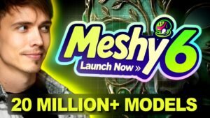 How to Create Any 3D Model from Text or Images in Seconds | Meshy AI …