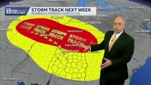 Alabama Storm Threat: More heavy rain, severe risk in the weather forecast through the weekend, n…