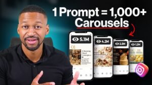 How I’m Creating Unlimited Viral AI Carousel Images with Claude (100%…