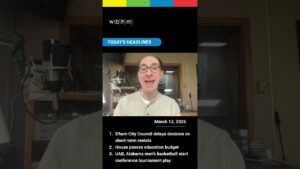 Alabama news headlines for March 13, 2026