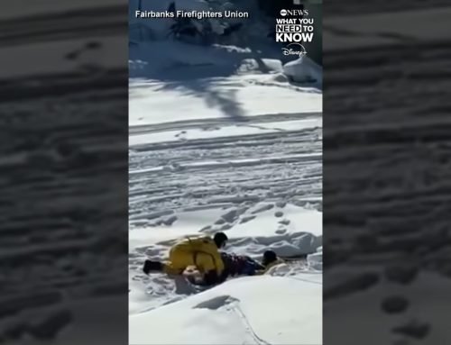 First responders save woman who fell into frigid river in Alaska
