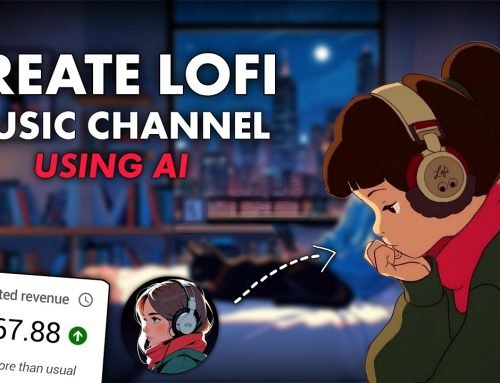 Create Monetizable LoFi Music Videos Using AI for Free in 2024 (Step-…