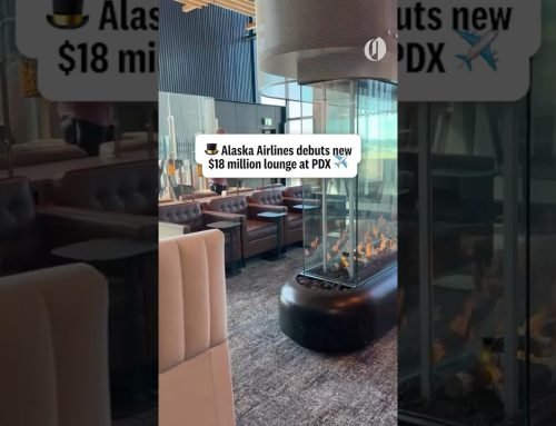 New Alaska lounge at Portland airport offers soundproof rooms and a pancake machine