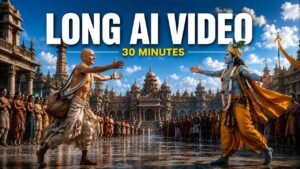 Create 30 Minute Long AI Videos for FREE Like @sarvatrahindutva | Ful…