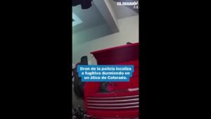 Dron de la policía localiza a fugitivo durmiendo en un ático de Colorado / El Diario