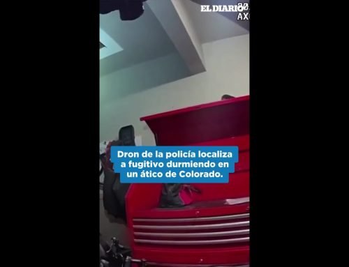 Dron de la policía localiza a fugitivo durmiendo en un ático de Colorado / El Diario