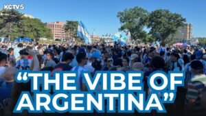 Argentina fans rally in Kansas City ahead of Saturday’s match
