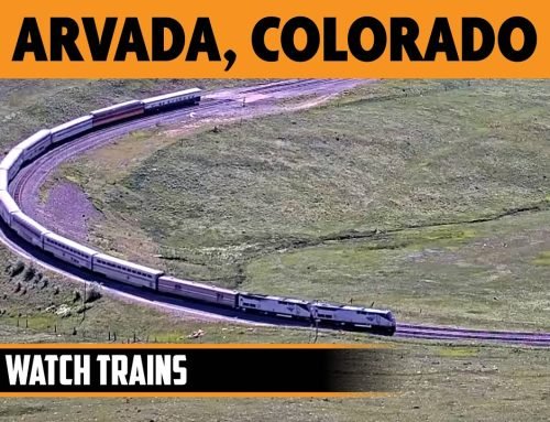Big 10 Curve at Arvada, Colorado, USA | LIVE Train Camera (PTZ)