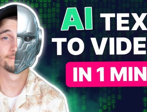 How to Convert Text to Video with AI in 1 Minute!