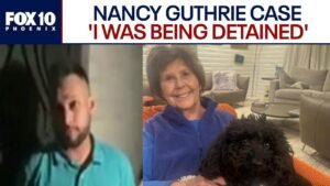Nancy Guthrie: Man detained, released in search for missing Arizona w…