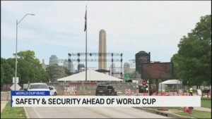 Argentina hits the ground running in Kansas City with massive security operation