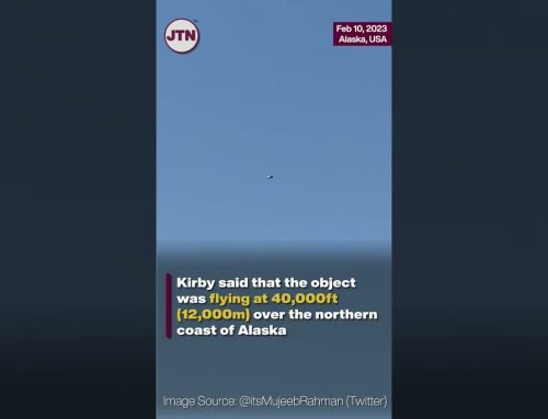 US says high-altitude object shot down off Alaska #shorts