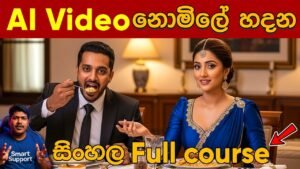 AI වීඩියෝ නොමිලේ හදමු! Google FX Lab සමග AI Video Sinhala full course…