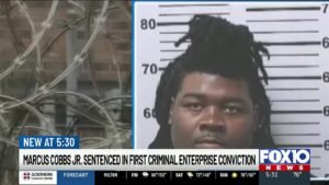 Mobile man, first in Alabama convicted under gang law, sentenced to 25 years in marijuana case