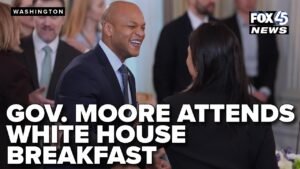 White House reverses, invites Maryland and Colorado governors back to annual breakfast