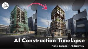 How to Create an AI Construction Timelapse from a Single Image