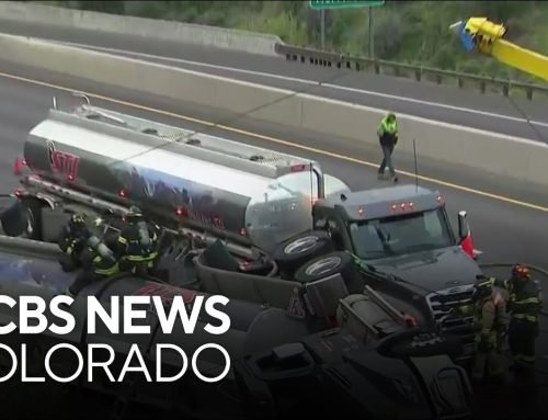 I-70 closed both directions west of Denver due to tanker rollover