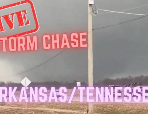 Tornado Threat in Arkansas, Tennessee, and Mississippi – Live Chase A…