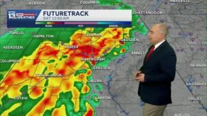 Friday Night Storms: Alabama’s weather forecast gets stormy through the weekend and next week