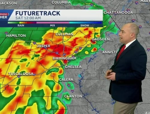 Friday Night Storms: Alabama’s weather forecast gets stormy through the weekend and next week