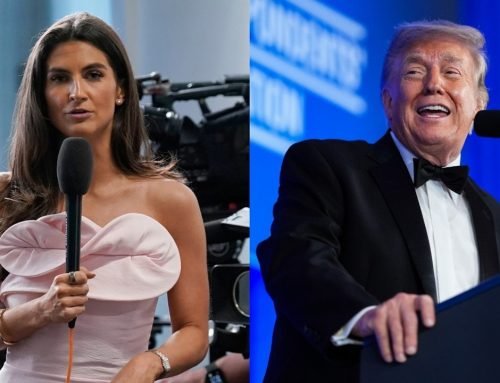 Donald Trump brutally humiliates CNN’s Kaitlan Collins during fiery address