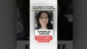 Colorado mother arrested in London for deaths of her two children #shorts
