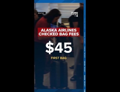 Alaska Airlines increases fees for checked bags due to fuel price impacts