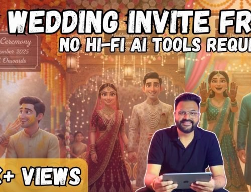 How to create Ai Wedding Invite Free | 3D Animated Wedding Invitation…