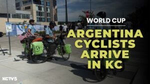 Three Argentina fans finish 10-month bicycle trek to Kansas City