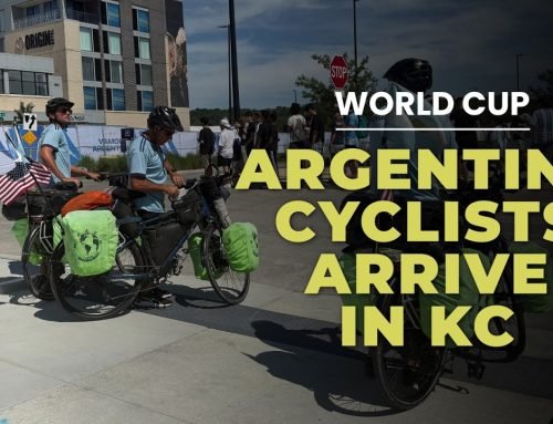 Three Argentina fans finish 10-month bicycle trek to Kansas City