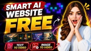 100% FREE AI Website  | Create AI Image to Video + Text to Video | A…