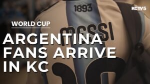 Argentina fans arrive in Kansas City